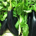 eggplant and basil