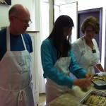 making eggplant parm