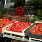 tomatoes in market