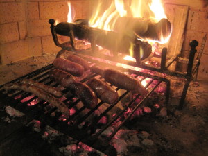 sausage e fire