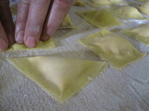 ravioli di zucca